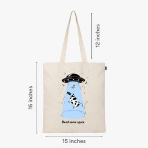 TZF-Mixte Stoffbeutel, Tote Bag Aesthetic, Einkaufstasche Canvas Tragetasche & Stofftasche Damen Morte, Taille Unique - Neuf