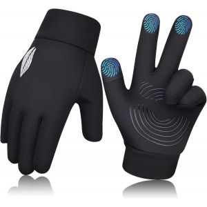 Subzonal-Gants Thermiques D'hiver Imperm&eacute;ables Pour Enfants &iquest; Pour Le V&eacute;lo, Le Cyclisme, Le V&eacute;lo, Les &Eacute;crans Tactiles, En Polaire Chaude, Antid&eacute;rapants, L&eacute;gers, Pour Les Sports De Plein Air, La Cours - Neuf