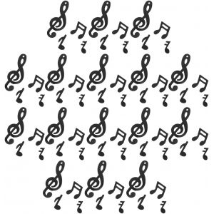 15G Musique Confettis Note D&iquest;&iquest;coupes Noir Notes de Musique pour Festival Concert Partie Consid&iquest;&iquest;rant R&iquest;&iquest;ception D' Anniversaire D&iquest;&iquest;coration De Table - Neuf