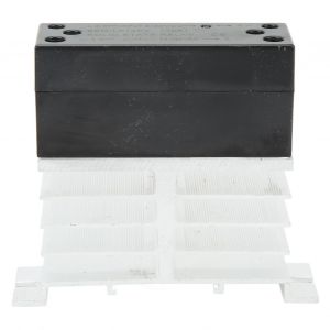 XYONG Relais statique 10 A avec dissipateur thermique, module relais SSR, entree 3-32 V CC, sortie 24-480 V CA - Neuf