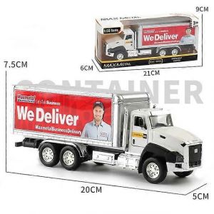 New 1:50 Car Toy Truck Model Pull Back Alloy Diecast Vehicle Fire Military Engineering Garbage Trucks Toys For children's Gift-Gros camion - Neuf