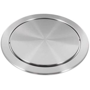 Couvercle De Poubelle Simple Poubelle Ronde Pour Cuisine Salle De Bain Bureau - Neuf