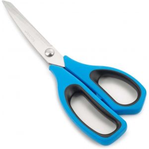 Ciseaux De Cuisine En Acier Inoxydable - S&eacute;rie Prochef. Lame 235 Mm. Manche En Polypropyl&egrave;ne. Couleur Bleue. Pour Couper Et Trancher Viande - Neuf