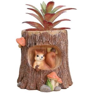 Pots succulents suspendus de 4 pouces avec trous de drainage,petits pots de plantes incassables - Plantes non incluses - Neuf