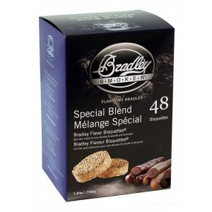 48 Bisquettes de fumage Bradley Smoker - Saveur au choix - Neuf