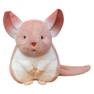 Poupée de hamster gras de dessin animé Poupée de Totoro de dessin animé Jouet en peluche Poupée de chiffon-rose - Neuf