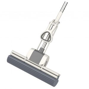 Balai-&eacute;ponge Rouleau L&eacute;ger balai-&Eacute;ponge &agrave; la Main Librement Multifonctionnel Squeeze Rouleau de Mop pour la Cuisine, Carreaux de salle de Bains - Neuf