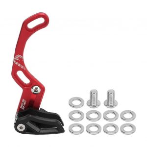 Guide De Chaîne De Vélo Alliage D'aluminium Haute Résistance Guide De Chaîne De Remplacement Léger À Disque Unique Rouge - Neuf