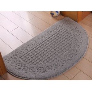 Paillasson Antid&eacute;rapant Gris 48 X 78 Cm Pour Entr&eacute;e, Cuisine, Garage Et Buanderie - Neuf