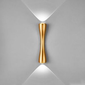 Applique Murale Doré Led Intérieure,Lampe Murale Chambre Pour Chevet,Chambre Enfant Et Salon(35cm,Lumière Chaude) - Neuf