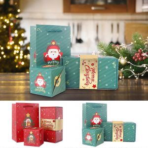 Multifonction Robuste Papier Cadeaux Santa Sac pour No&euml;l Pratique Sachets pour les F&ecirc;tes et les Parties Rouge - Neuf