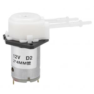 HJLIAN Pompe peristaltique compacte plate 12 V pour le dosage de liquide et d'eau pour le jardin, blanche - Neuf