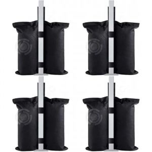 INN Sac &agrave; sable fixe pour tente en tissu oxford 4 pcs contient environ 7 - 9 kg de sable lieu &eacute;quipement de loisirs, sports et - Neuf