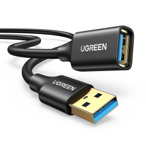JGD-C&acirc;ble Rallonge USB 3.0 Cable Extension Type A M&acirc;le vers Femelle 5Gbps Compatible avec Manette de Jeu Flash Drive Hub Disque Dur Externe Clavier Imprimante Webcam (2M) - Neuf