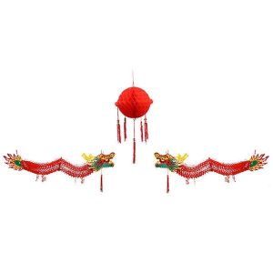 Décoration suspendue de guirlande de dragon du Nouvel An chinois,avec Dragon Ball - Neuf