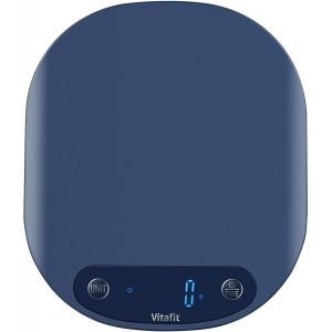 Kalanka-15kg Balance De Cuisine, Usine Professionnelle Depuis 2001, 6 Unit&eacute;s Et Fonction Tare Acier Inoxydable Smart Digital Balance De Alimentaire Multifonctionnel, 3*Aaa Incluses,Bleu - Neuf