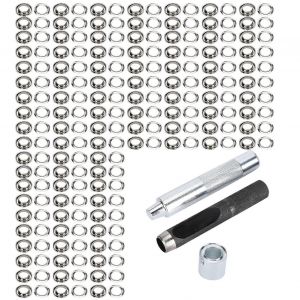 Kit De 100 ?illets Creux En Laiton Pour Vêtements,Accessoires Artisanaux Avec Boîte De Rangement - Neuf