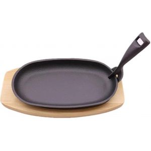 Chenquansarl-Polegrillerenfontepolesteakplaquedecuissonpoissonpoigneamovibleplaquesdecuissonavecbaseenboismassifpourlescuisiniersamateursetprofessionnelspeut - Neuf