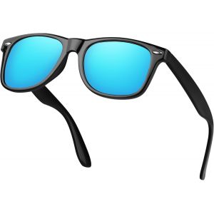 Kalanka-Lunettes De Soleil Homme Polarisées - Classique Lunette Soleil Carré Pour Protection Uv400 Homme Femme Conduite Pêche - Neuf