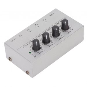 amplificateur de casque stereo ultra compact Ha400 a tres faible bruit, 4 canaux, prise US 100-240 V - Neuf