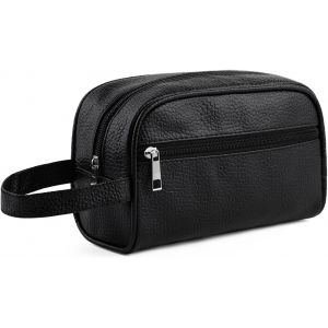 Pochette pour homme et femme,petit sac &agrave; main souple avec sangle,trousse de voyage,pochette femme,Noir ,M,Utility - Neuf