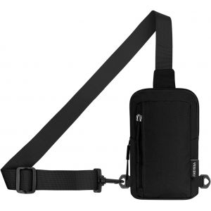 Trahoo-Sac &Agrave; Bandouli&egrave;re &Eacute;tanche, Sac De Poitrine Homme, Sling &Eacute;paule Cross Body Bag, Imperm&eacute;able L&eacute;ger Sac De Poitrine Sac &Agrave; Dos &Agrave; Bandouli&egrave;re Pour Voyage Sports De Plein Air - Neuf