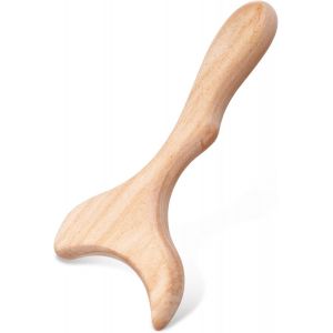 Appareil De Massage De Th&eacute;rapie Du Bois - Appareil De Massage Lymphatique En Bois &Agrave; Une Main - Outils De Sculpture Du Corps Gua Sha Pour La Mad&eacute;roth&eacute;rapie - Anti-Cellulite - Relaxation - Neuf