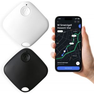 KAL-Localisateur D'Objets Bluetooth 5.2, Smart Tracker Tag Gps Portable Compatible Ios Et Android, Suivi De Clés, Sacs, Portefeuilles, Animaux, Valises, Distance Effective 15M, Alarme Sonore Intellig - Neuf