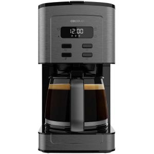Cafetière à Filtre Coffee 56 Time,800W de Puissance,Programmez votre café,Inox,Écran LCD,Bec Anti-goutte,Capacité 1,3L pour 12 Tasses,Arrêt Automatique,Réservoir avec fenêtre - Neuf