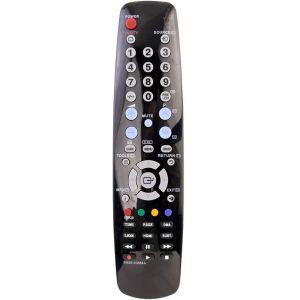 BN59-00684A Télécommande de Remplacement pour Samsung TV LE37A466C2M LE37A457C1C LE37A466C2W LE37A467C1M LE37A467C1W LE40A436T1C LE40A436T1D LE40A437T2D - Neuf