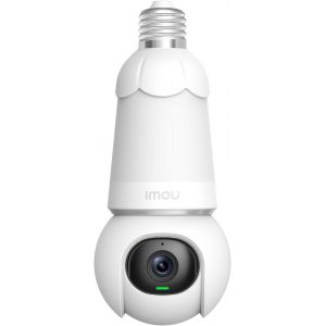 2K (3MP) Wireless WiFi Surveillance Camera Bulb,PTZ IP Outdoor Camera,AI Person Detection,Intelligent Tracking,Night Vision Colour 30M,Two-Way Audio - Neuf