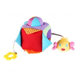 Jouet d'apprentissage d'activite cubique pour bebe, jeu educatif precoce - Neuf