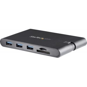 Com Adaptateur Multiport Usb-C Pour Ordinateur Portable Avec Hdmi Et Vga - Compatible Mac Et Windows - Lecteur Sd - Pd 85 W - Adaptateur Vidéo Externe - Usb-C - Hdmi,Vga - Noir Dkt30Chvscpd - Neuf