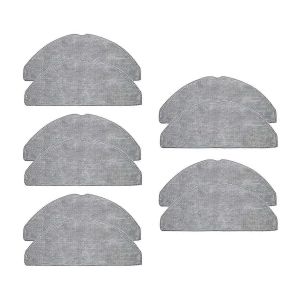 Chiffons de vadrouille Pi&egrave;ce de rechange pour aspirateur robot L60,tampon de vadrouille en microfibre chiffons de vadrouille lavables ac - Neuf