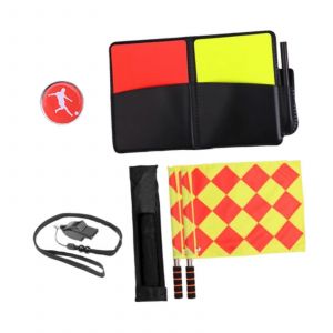 Kit D'arbitre De Football, Drapeau De Football, Equipement De Sport, Drapeau D'arbitre Pour Sports De Plein Air - Neuf