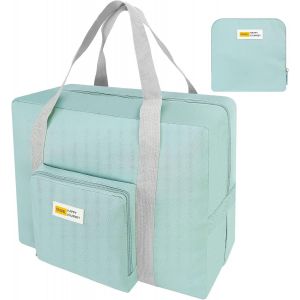 KALANKA-Sacs de Voyage Pliables, 41x33x17cm Sac Bagage Cabine Easyjet, Sac Cabine Avion Sac Weekend Voyage Femme et Homme (23L) - Neuf