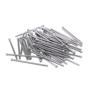 60 x Silver Tone M2 * 40mm 304 Acier inoxydable 304 Vis à tête ronde Boulon - Neuf