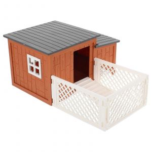 Jeu de simulation de poulailler, jouet miniature, paysage, animaux, jouets, multicolore, 20 x 15 x 8,70 cm, pièce décorative, 1 lot - Neuf
