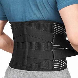 Ceinture De Soutien Lombaire Respirante Pour Soulager Les Douleurs Lombaires &iquest; Id&eacute;ale Pour Les Hernies Discales Et La Sciatique &iquest; Ajustable - Neuf