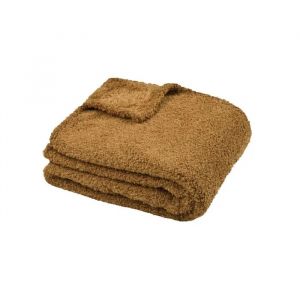 Plaid 180 X 220 Cm Montreal Camel - Neuf