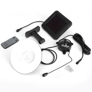 Hjlian Lampe Suspendue De Jardin A Energie Solaire Avec Telecommande Et Eclairage De Terrasse - Neuf