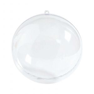 L'Arriv&eacute;e de nouvelles Claire &agrave; Remplir les Ornements de la Balle de BRICOLAGE en Plastique D&eacute;corations d'Arbre de No&euml;l Boules Boules en Plastique Pour les Cadeaux de No&euml;l, Pour la F&ecirc;te de Mariage D - Neuf