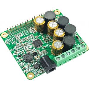 VornixorSarlshop-InnoMaker RPI HiFi AMP Hat TAS5713 Amplificateur Module Audio 25W Classe D Carte Son de Puissance Carte d'Extension pour Raspberry Pi 5 4 3 B+ Pi Zero Condensateur Nichicon - Neuf