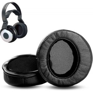 KAL-Coussinets D'Oreille Compatible Avec Sony Mdr-Rf5000 Mdr-Rf6000 Mdr-Rf6500 Mdr-Rf7000 Headphones Coussinets D'Oreille De Rechange En Cuir Protéiné Doux Et Mousse À Mémoire De Forme - Neuf