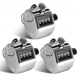 Compteur Manuel 4 Chiffres Compteur De Passage Pour Compteur De Personnes,Sport De Golf,École Des Formateurs.[B1322] - Neuf