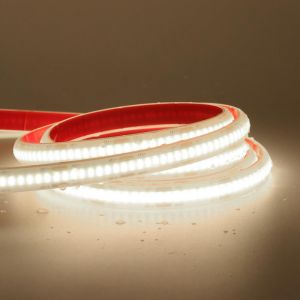 Ruban Led Cob Autocollant, 320leds/M Ip68 &Eacute;tanche 12v Super Lumineux Bandeau Flexible Ruban Led Light Strip Pour Escalier, Chambre, No&euml;l, F&ecirc;te, Etc (Blanc Naturel, 7m)[Rub9224180] - Neuf