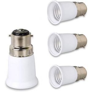 B22 Vers E27 À Vis Adaptateur De Douille D'ampoule Support De Lampe 4pcs - Neuf