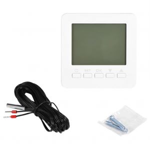 Thermostat programmable de chauffage a ecran LCD numerique HY02B05-2 16A - Neuf
