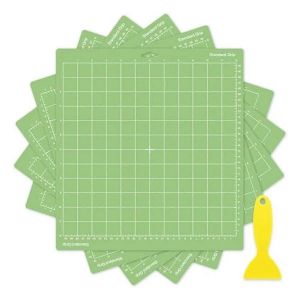 5 Pcs Tapis De D&eacute;coupe pour -12x12Inch Vert Standard Grip Tapis De D&eacute;coupe pour Explore Air 2 / Maker 2/3 Acce - Neuf