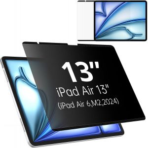 GOOU-Magnétique Protection Ecran Anti Espion Pour Ipad Air 13 Pouces 2024-2025,Amovible Filtre De Confidentialité Pour Ipad Air 13 Pouces,Anti-Spy/Espion Film De Protection Pour Ipad 7Eme/6Eme Gene - Neuf
